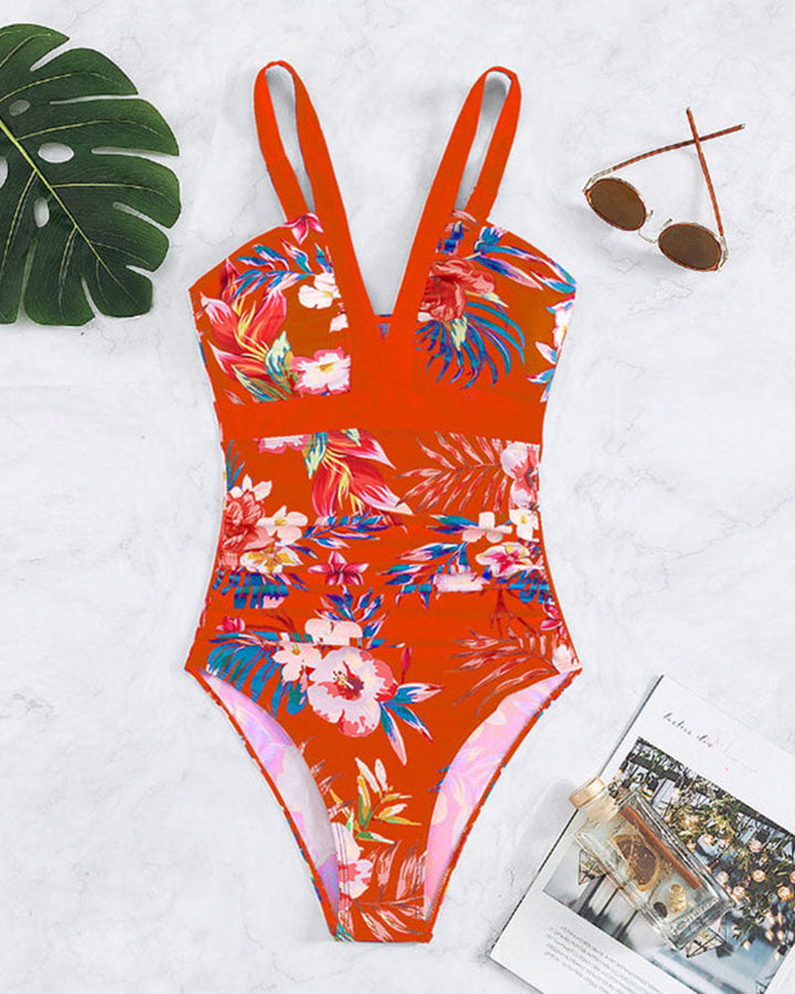 VANESSA -  Floral Swimsuit