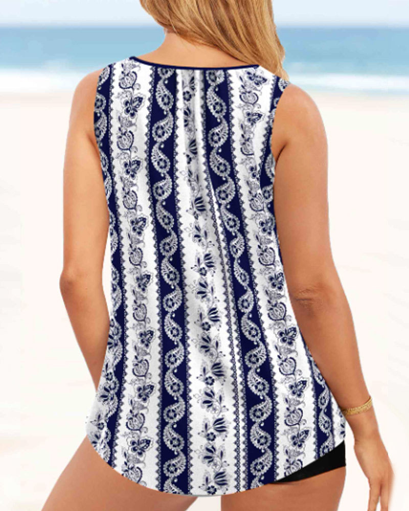 Betty - Breezy Beach Tankini