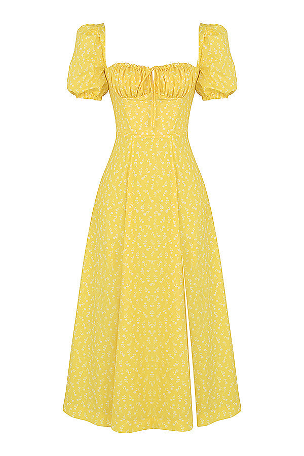 Aviana - Bloom Puff Sleeve Dress