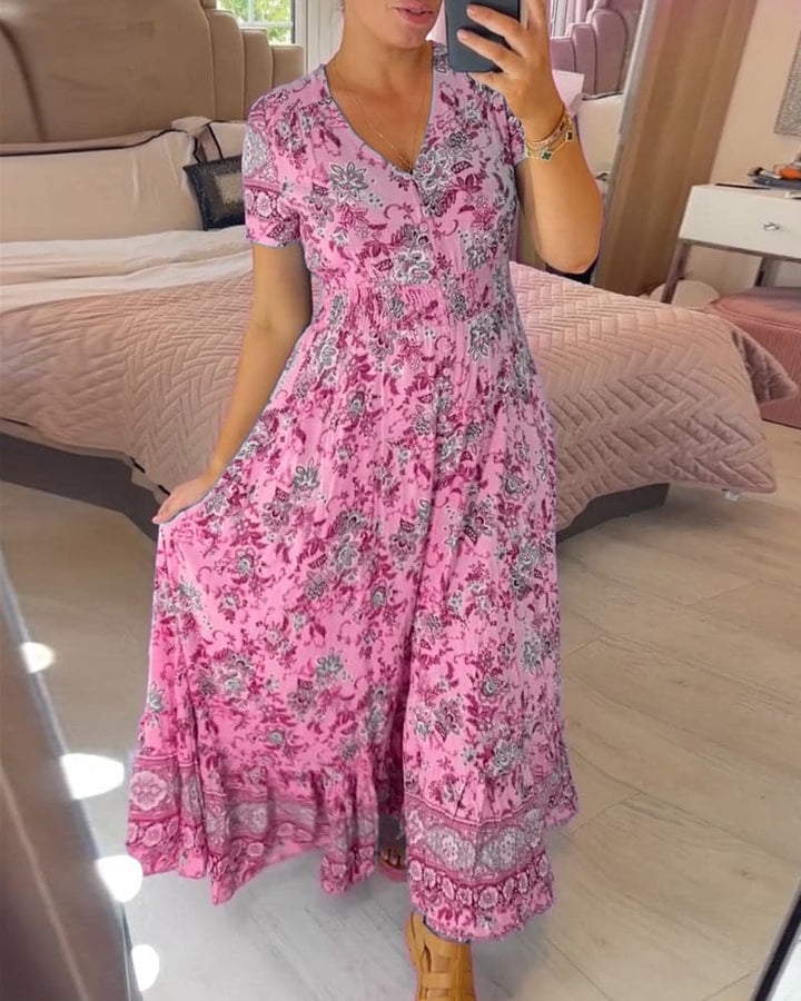 Connie - Floral Maxi Dress