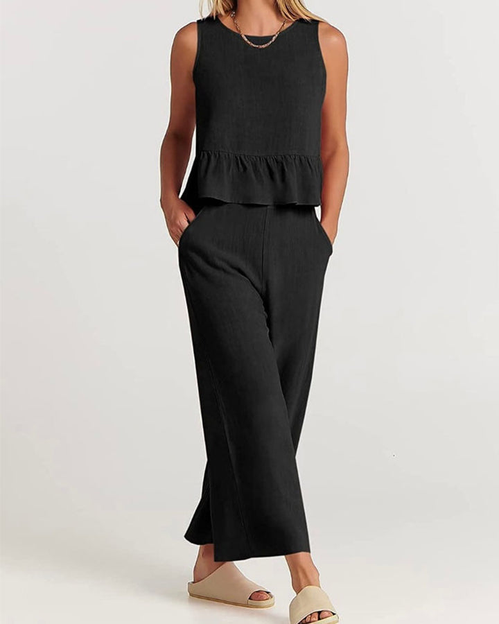 Roxanne - Chic Ruffled Set