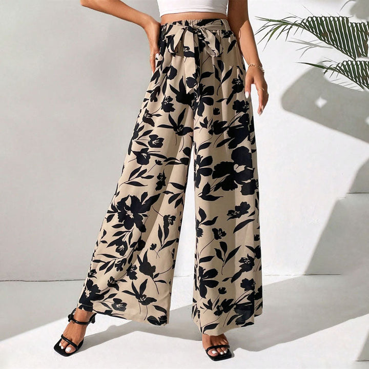 Essia - Bloom Printed Pants