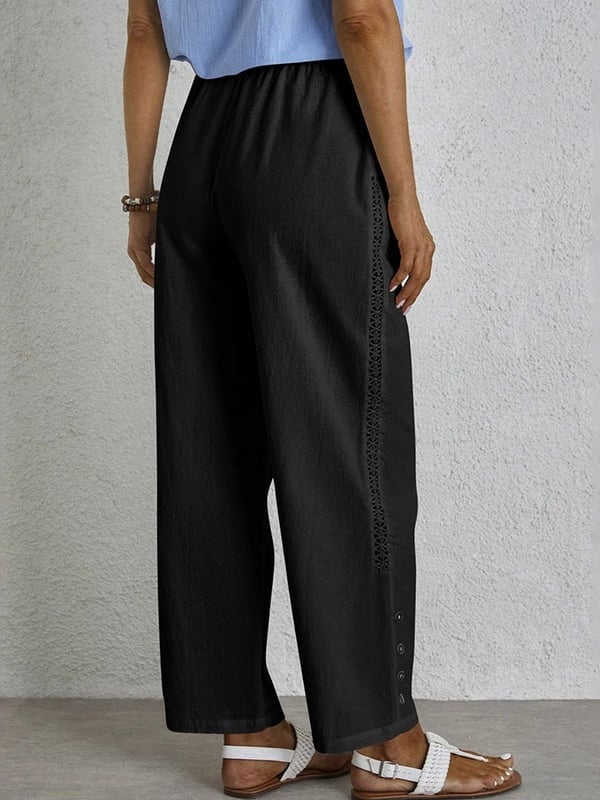 Celena - Effortless Buttoned Pants