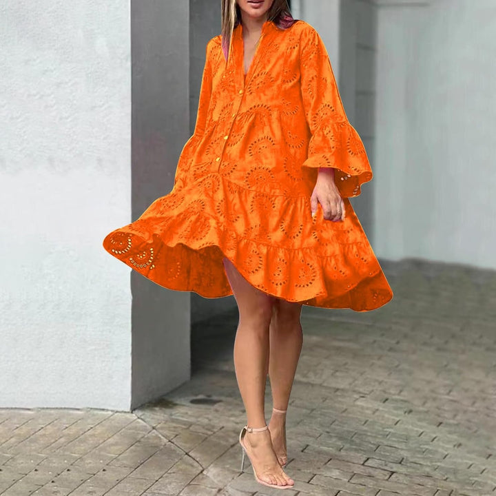 Lydia - Eyelet Charm Dress