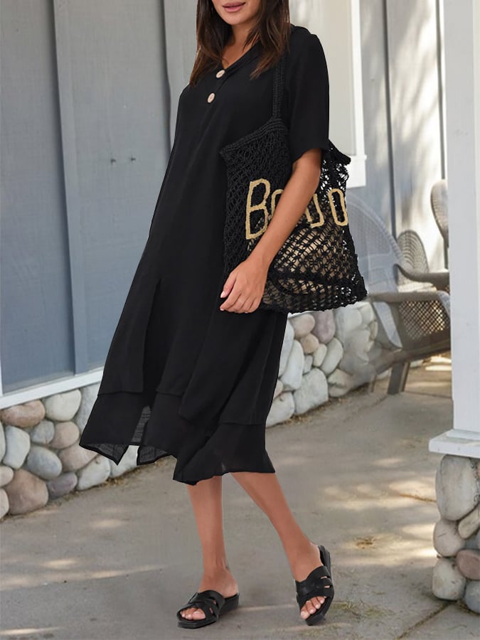 Clementine - Button Breeze Dress