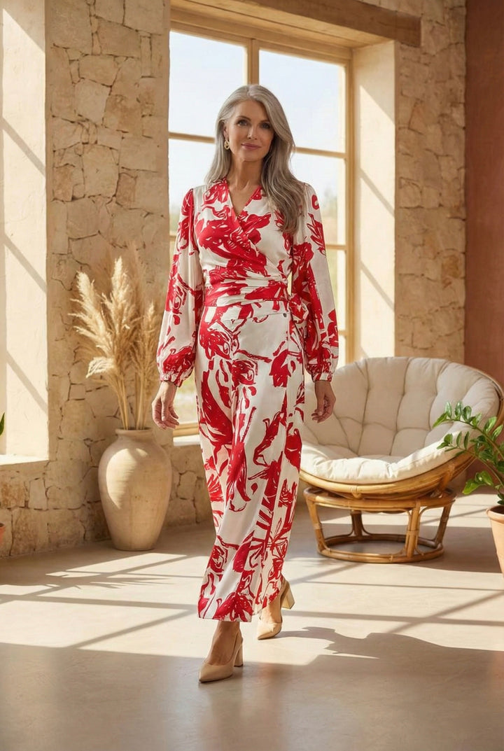 Cassandra Print dress