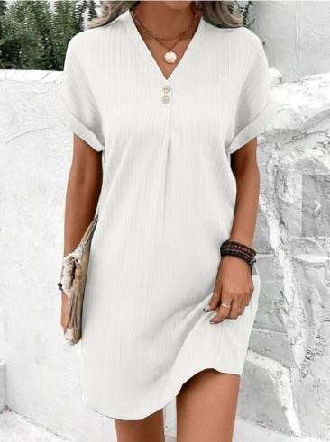 Carina - V-Neck Spring Dress