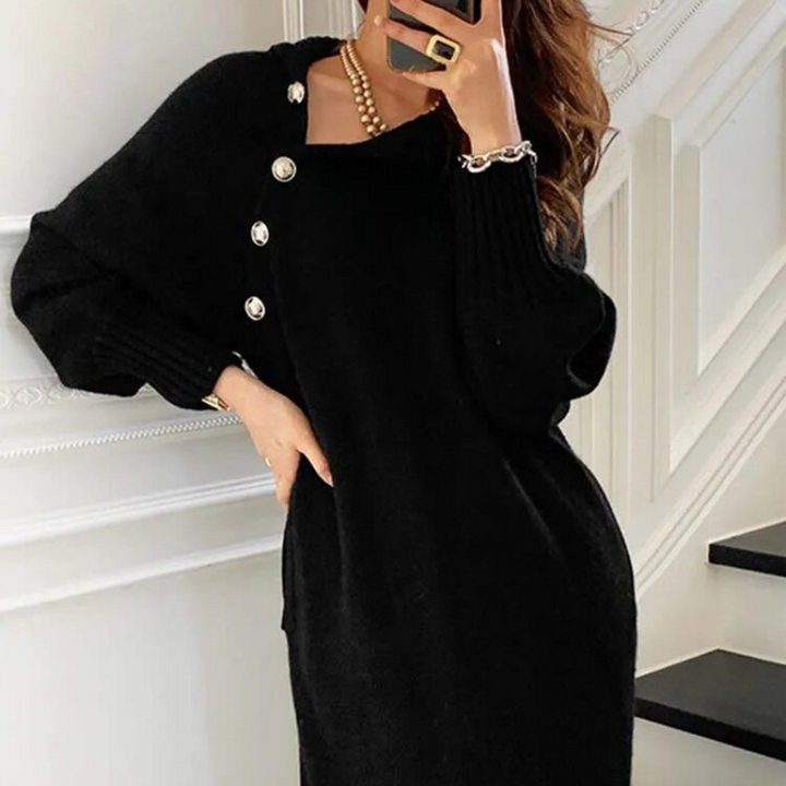 Evelia - Cozy Wrap Dress