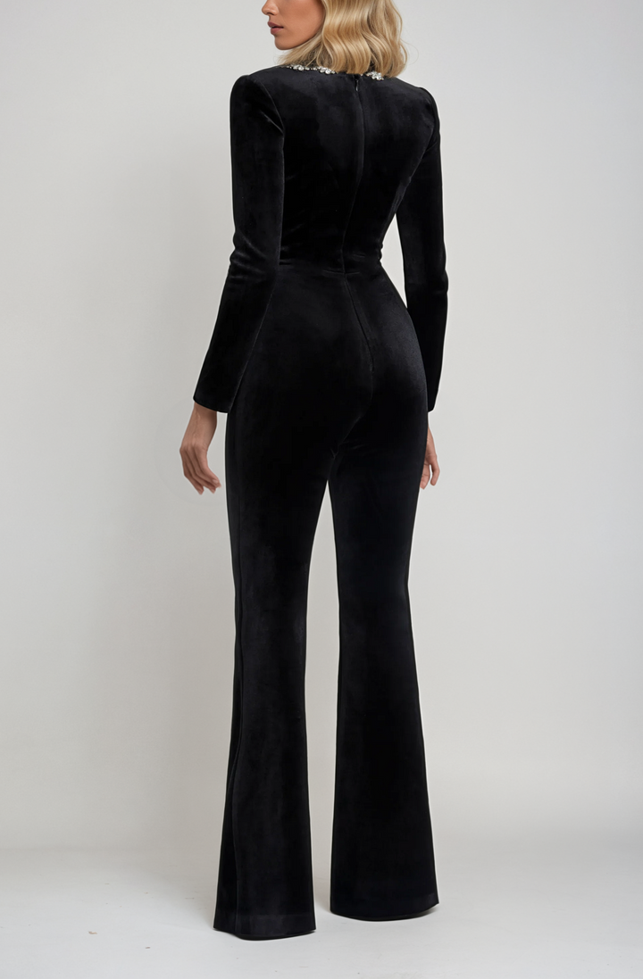 Ravelia - Elegant Embellished Jumpsuit