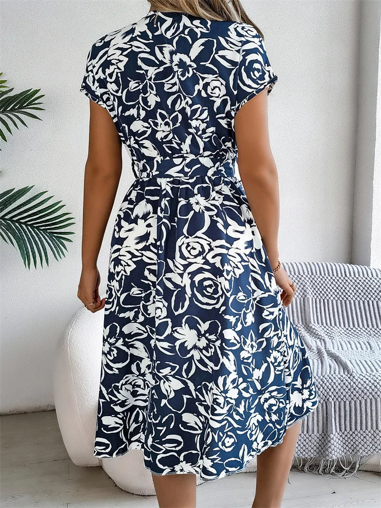 Junie - Floral Printed Dress