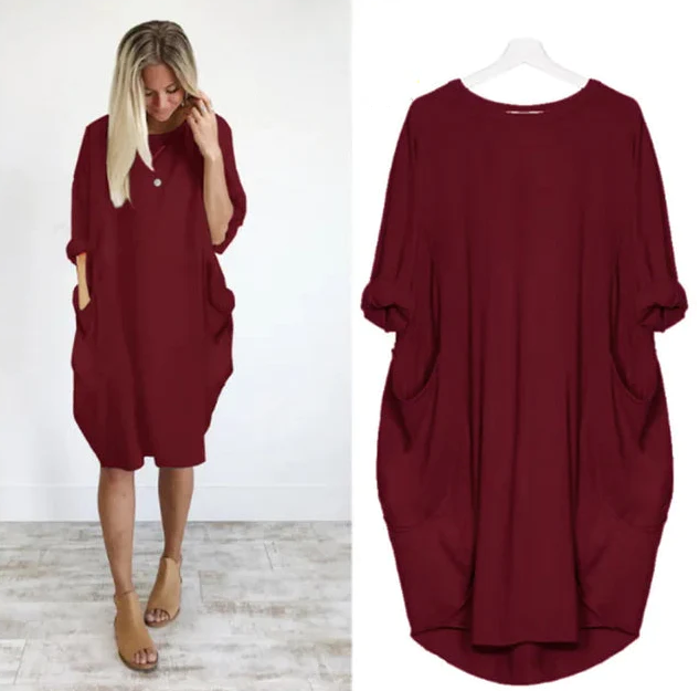 Miranda - Comfortable Tummy Covering Dress