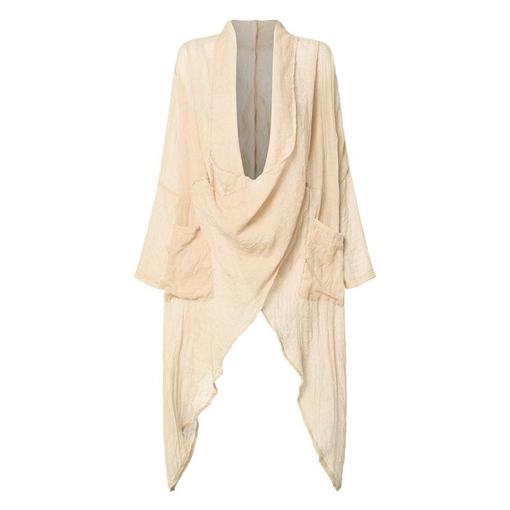 Melissa - Draped Cowl-Neck Top