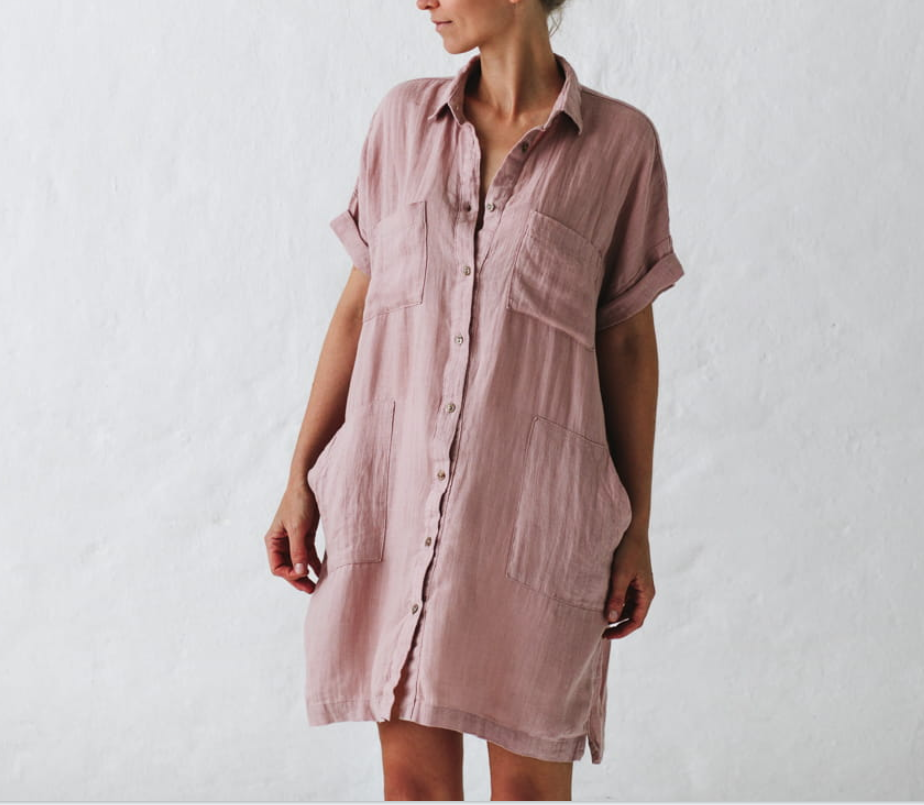 Jomarie - Relaxed Shirt Dress
