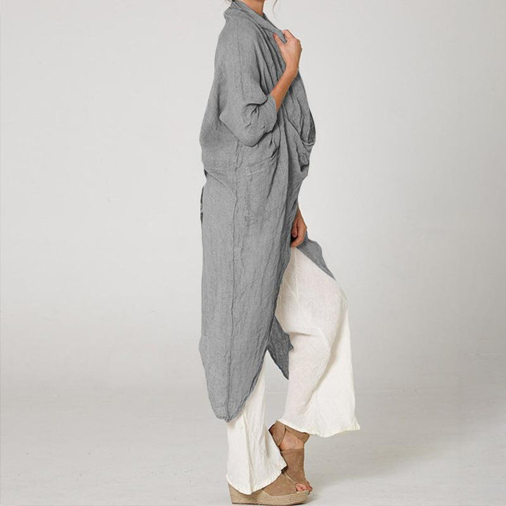 Melissa - Draped Cowl-Neck Top