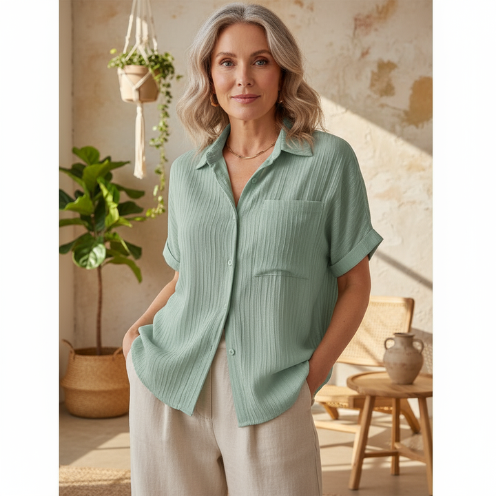 Norelia - Relaxed Textured Top